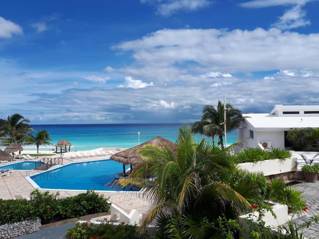 Departamentos Al Lado Del Mar En Zona Hotelera Cancun Luaran gambar